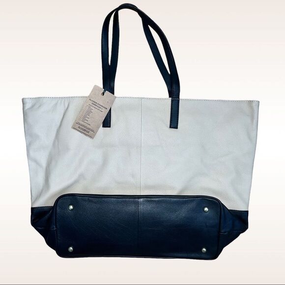 Clever Carriage Company Large Leather Tote New with Tags - Picture 2 of 10